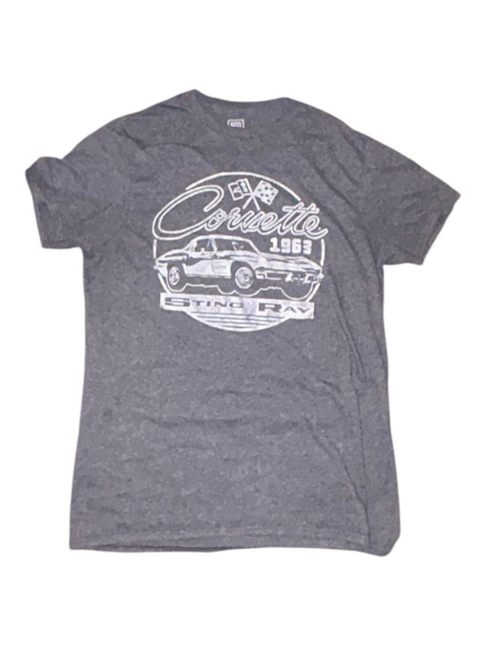 Corvette 1963 Sting Ray Graphic Tee - Gray